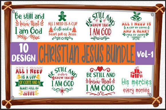 10 Christian Jesus Bundle: Graphics & Crafts Review