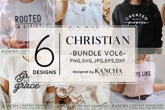 Christian Bundle Vol.6: Graphics for Faith-Based Crafts