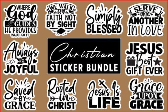 Christian Stickers Bundle: Graphics & Crafts Review