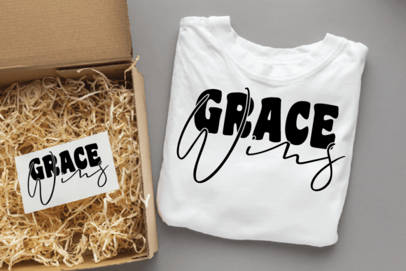 Grace Wins: Christian SVG Graphics for Crafts