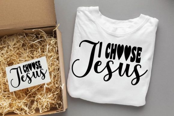 I Choose Jesus SVG: Graphics for Faith Crafts