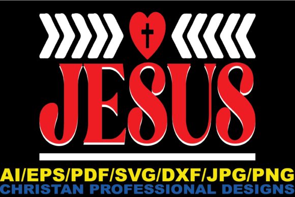 Jesus Christian Design for Graphics and Crafts