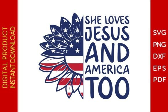 She Loves Jesus & America: 4th July Crafts Graphics
