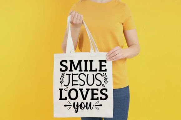 Smile JESUS Loves You SVG: Graphics & Print Templates