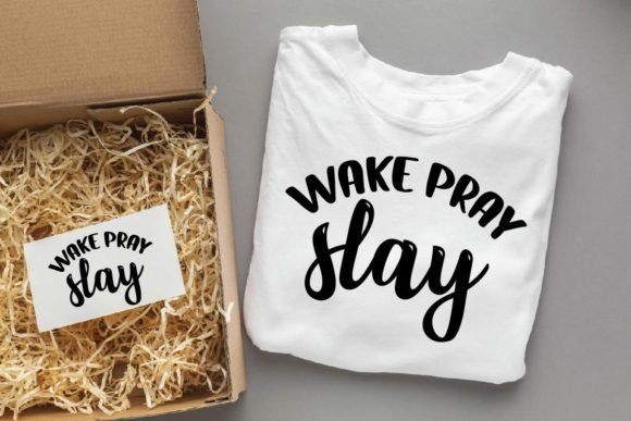 Wale Pray Slay Graphics for Faith Crafts